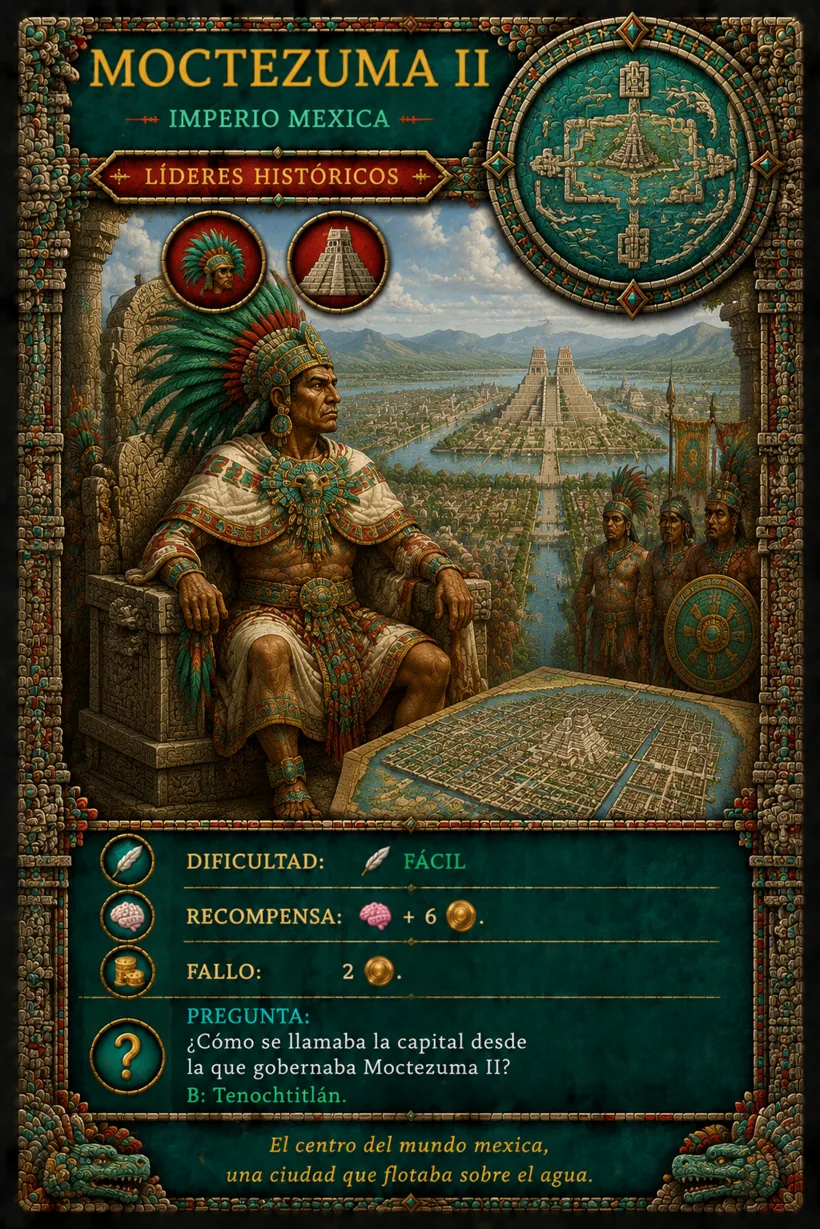 Trivia: Moctezuma II