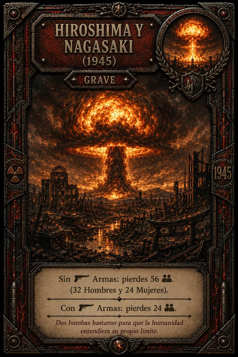 Hiroshima y Nagasaki (1945)