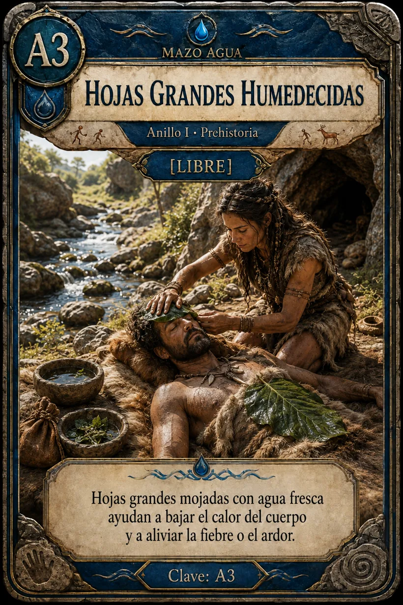Hojas Grandes Humedecidas